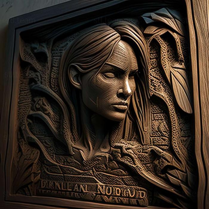 3D model Tomb Raider Underworld game (STL)